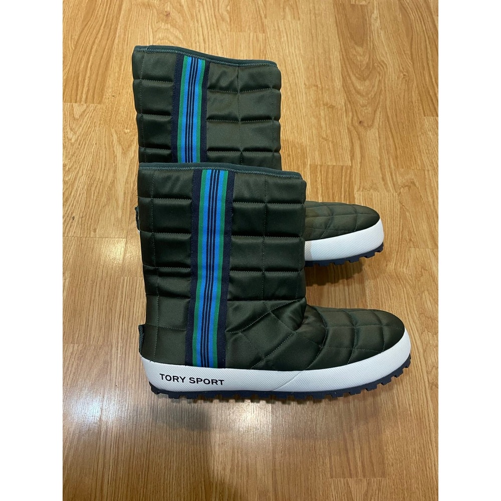 Tory Burch Tory Spoet Quilted Nylon boots